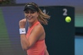 テニス、中国オープン、女子シングルス準々決勝。勝利を喜ぶパウラ・バドサ（2024年10月3日撮影）。(c)Jade Gao / AFP