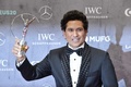 ローレウス・ワールド・スポーツ・アワードで最優秀スポーツモーメント賞に選出されたクリケット元インド代表のサチン・テンドルカール氏（2020年2月17日撮影）。(c)Tobias SCHWARZ / AFP