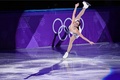 平昌冬季五輪、フィギュアスケートのエキシビションに臨むケイトリン・オズモンド（2018年2月25日撮影）。(c)AFP/Mladen ANTONOV