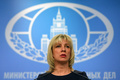 ロシア外務省のマリア・ザハロワ報道官（2018年3月29日撮影）。(c)Yuri KADOBNOV / AFP