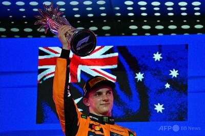 ピアストリがフェルスタッペン抑え優勝、角田はリタイア サウジGP