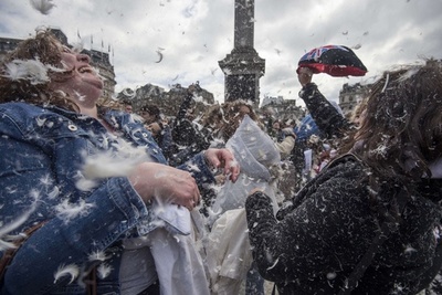 白熱のピローファイト、国際枕投げデー