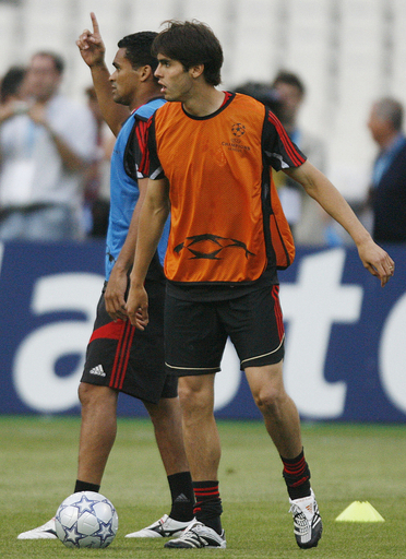 ＜サッカー 欧州チャンピオンズリーグ＞ミラン リバプールとの決勝に向け最終調整