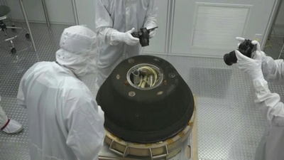 動画:小惑星「ベンヌ」の試料、地球到着 NASA