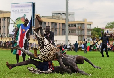 平和のためのレスリング大会、南スーダン