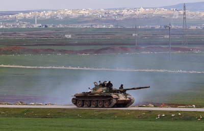 シリア北西部で政権軍とトルコ軍が交戦、70万人近く避難