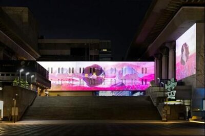 ソウル都心の開放された空間に「誰でもメディアアート楽しめる」展示プラットフォーム