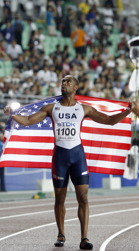 タイソン・ゲイ 男子200メートル決勝で大会新を記録し2冠達成