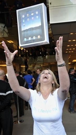 iPad、発売から80日で300万台突破