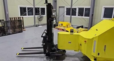 世界初の「屈折型無人フォークリフト」…中小企業に希望もたらす韓国のスタートアップ
