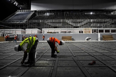 パリ五輪の施設、新たな場所へ 移設作業着々