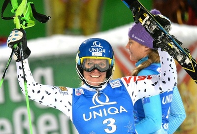 ベレズ・ズズロバが回転第6戦制す、アルペンスキーW杯