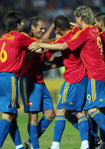 スペイン ギリシャとの親善試合に勝利