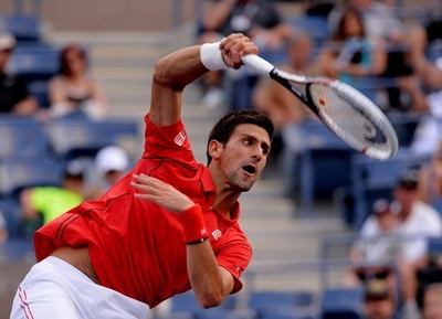 完勝のジョコビッチが準々決勝進出、全米オープン