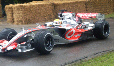 ハミルトン グッドウッド・フェスティバル・オブ・スピード2007に参加