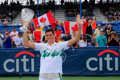 ラオニッチ、カナダ対決を制し6勝目 シティ・オープン