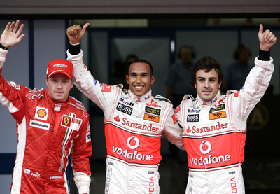 ハミルトン シーズン4度目のポールポジションを獲得