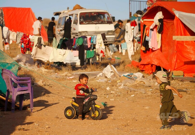 シリア南部の避難民27万人超える 政府軍攻勢で急増 国連発表