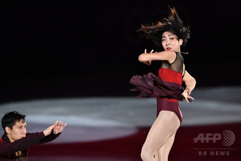 羽生やザギトワらが華麗な演技、フィギュアスケート・エキシビション 平昌五輪