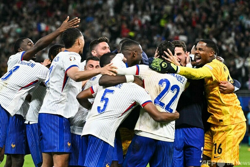 フランスがPK戦でポルトガル下す EURO4強入り