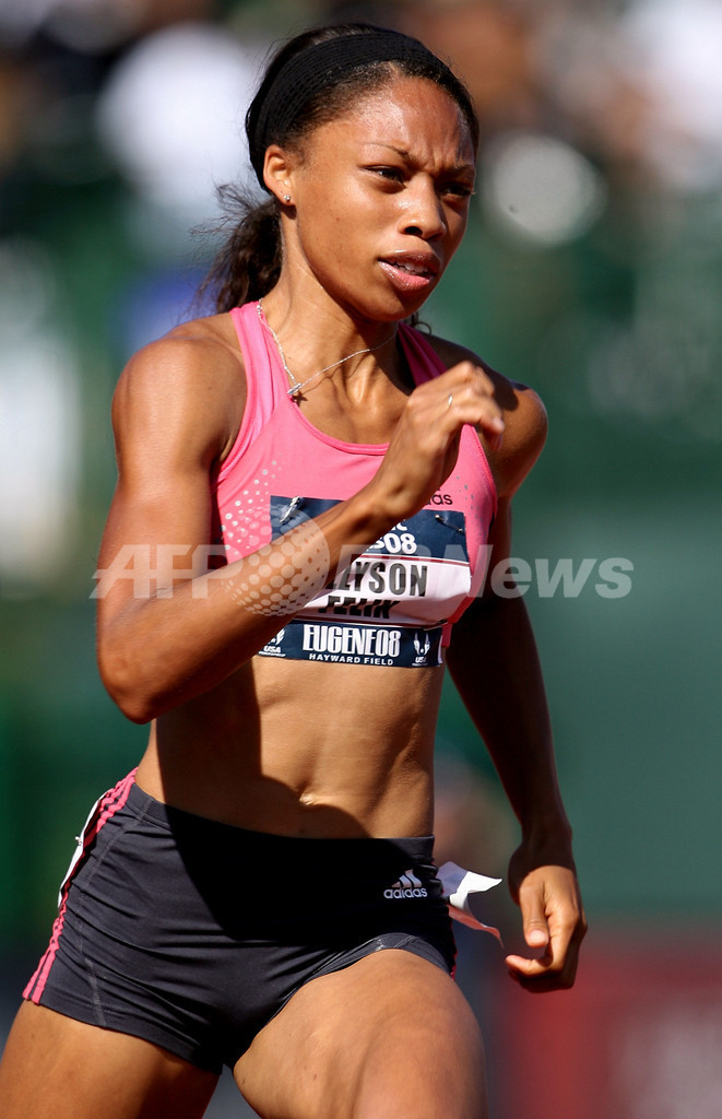アリソン・フェリックス 女子200メートルで五輪代表入り