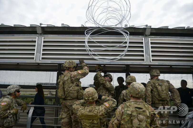 来年度もメキシコ国境に米兵配備、最大で5500人 国防総省