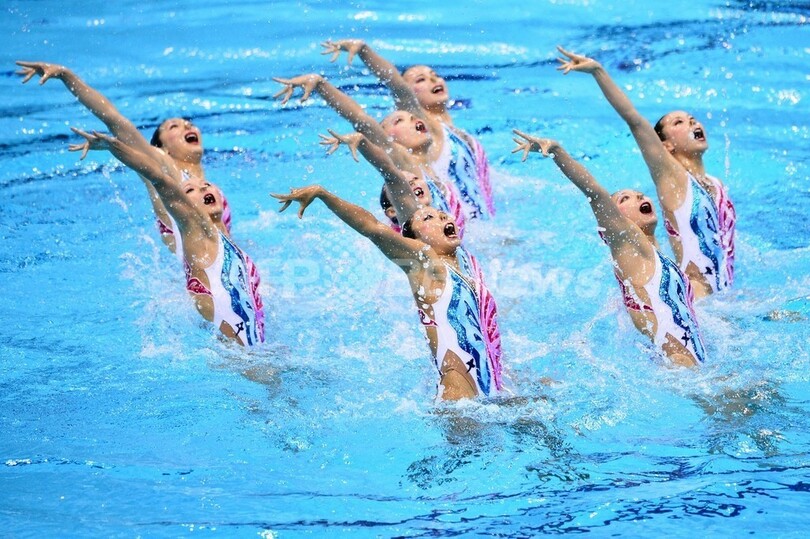 ロシアがシンクロナイズドスイミング・チームで4連覇