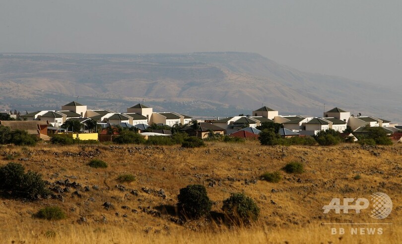 米、ゴラン高原のイスラエル主権認定 トランプ氏が表明