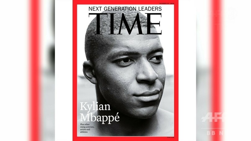米タイム誌の表紙にエムバペ、「サッカー界の未来を担う」と特集