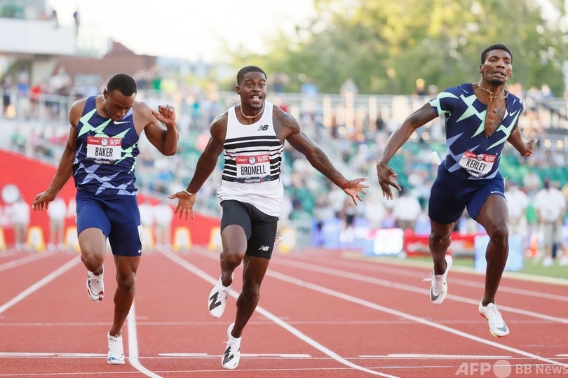 ブロメルの東京五輪出場決定 9秒80で米代表選考会v 写真2枚 国際ニュース Afpbb News