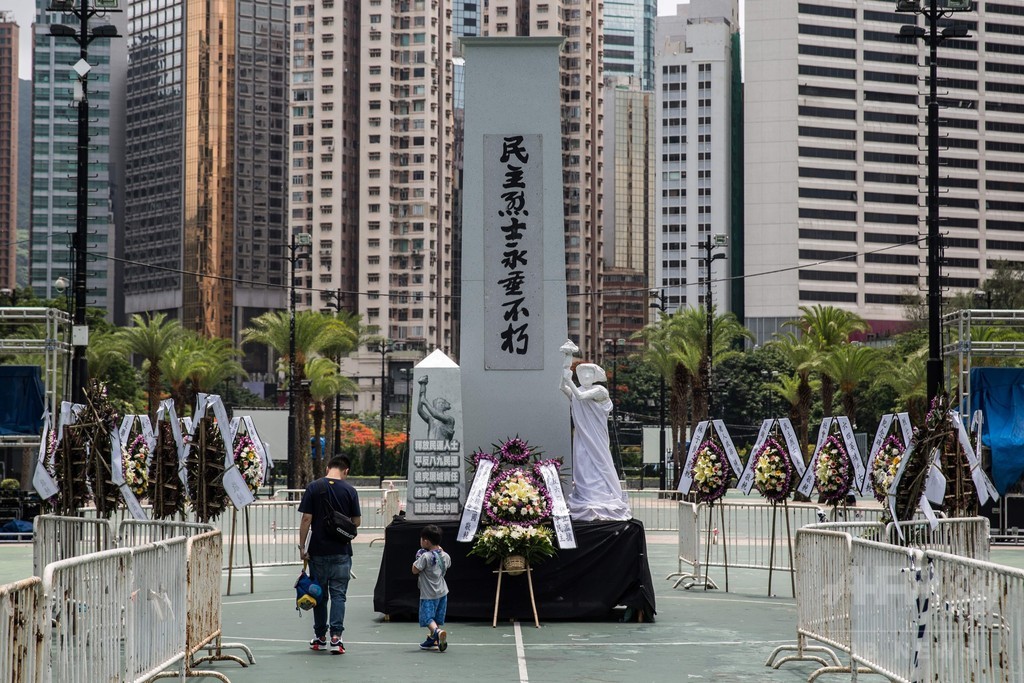 天安門事件から27年、中国当局が人権活動家ら拘束か 天安門事件から27年、中国当局が人権活動家ら拘束か