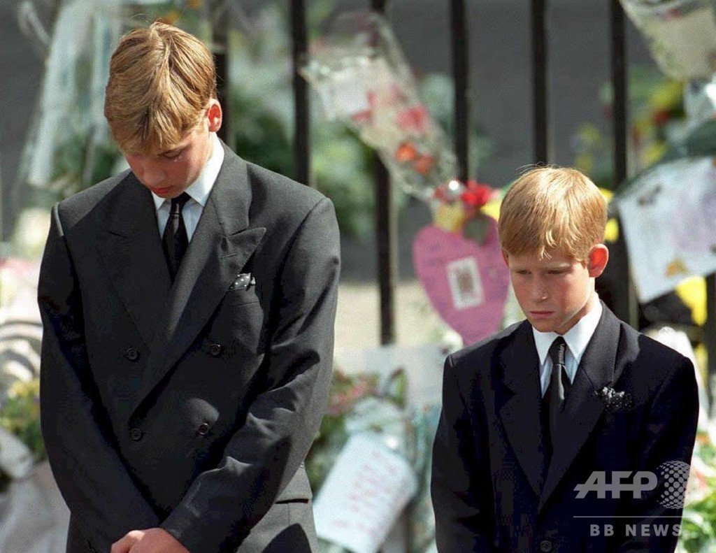 【写真特集】ウィリアム王子とヘンリー王子、幼少時代から現在まで 写真36枚 国際ニュース:AFPBB News