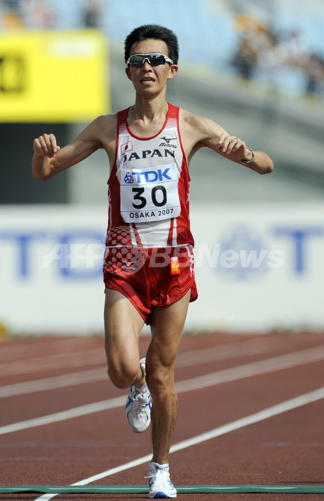 大崎悟史 男子マラソン6位入賞を果たす 写真1枚 国際ニュース：AFPBB News