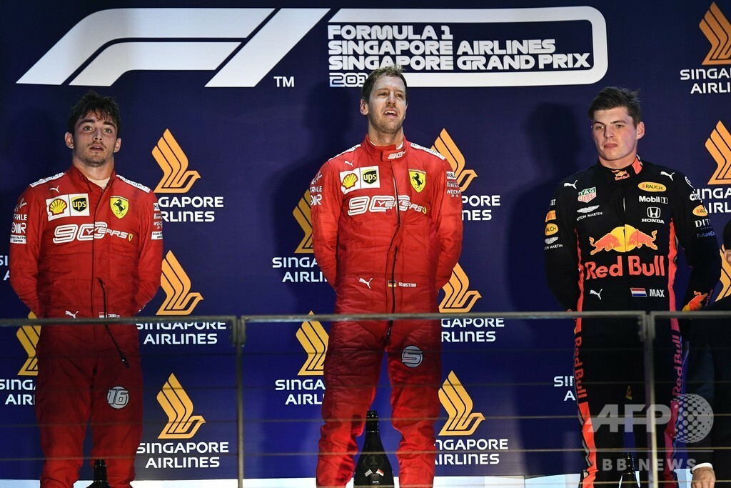 ベッテルが今季初優勝でフェラーリがワンツー、シンガポールGP 写真10