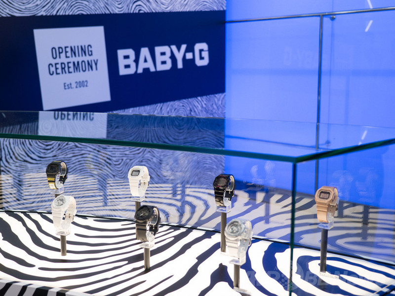 BABY-G×オープニングセレモニー、限定コラボウォッチ7日発売