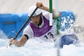 東京五輪、カヌー・スラローム男子カナディアンシングル決勝に臨む羽根田卓也（2021年7月26日撮影）。(c)Charly TRIBALLEAU / AFP