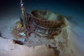 アポロ11号（Apollo XI）のF1エンジン（撮影日不明）。(c)AFP/Bezos Expeditions