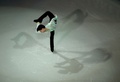 世界フィギュアスケート選手権、エキシビション。演技に臨む羽生結弦（2016年4月3日撮影）。(c)AFP/Timothy A. CLARY