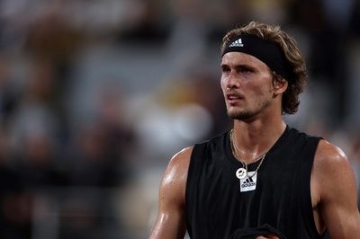 ズベレフが全米オープン欠場、全仏で足首に重傷