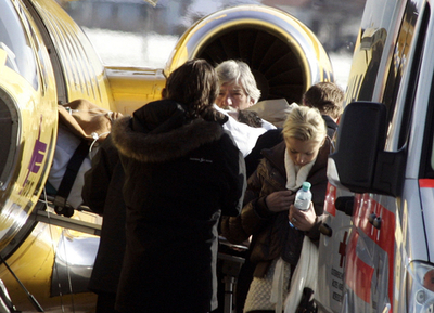 左足を切断したマティアス・ランジンガーがオーストリアに帰国