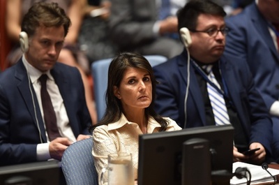 パレスチナ市民保護決議案、米の拒否権行使で否決 国連安保理