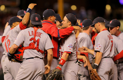 カージナルスがナ・リーグ中地区優勝