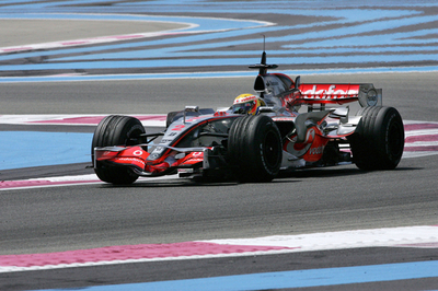 ＜07 F1＞ポールリカールテスト・初日、ハミルトン トップタイムを記録 - フランス