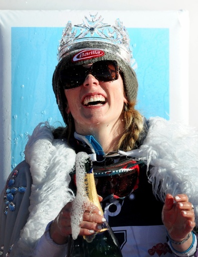 シフリンが圧巻の滑りで女子回転2勝目、アルペンスキーW杯