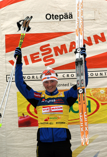 クイトゥネン W杯第12戦・女子個人10キロメートル・クラシカルを制す