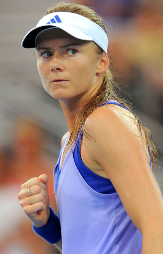 ハンチュコワ サバイを下して8強入り、ブリスベーン国際