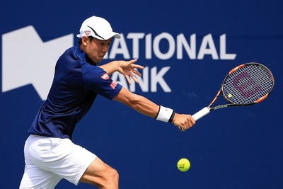 錦織が準々決勝進出、故障は順調に回復 ロジャーズ・カップ