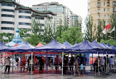 コロナ自主隔離命令無視の北京男性、陽性判明 5000人に外出制限