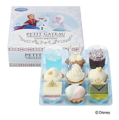 アナ雪デザインのスイーツで夏をエンジョイ、コージーコーナー