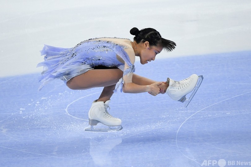 鍵山と三原が優勝 フィギュア、北京五輪テスト大会